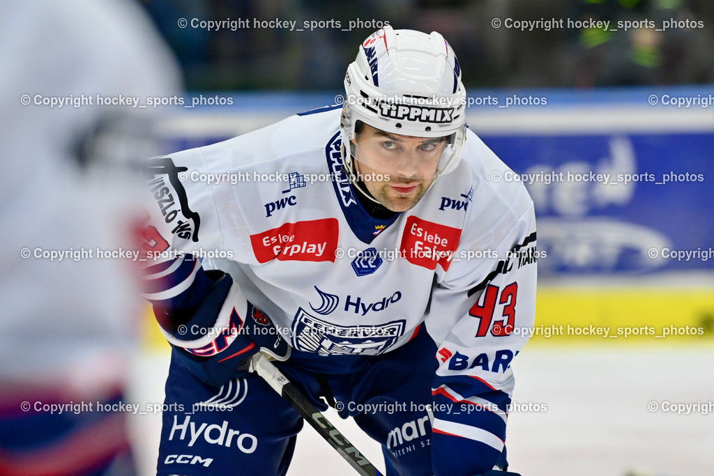 EC IDM WÄRMEPUMPEN VSV vs. HYDRO FEHERVAR AV 19 | #43 Gaunce Cameron HYDRO FEHERVAR, EC IDM WÄRMEPUMPEN VSV vs. HYDRO FEHERVAR AV 19, EC IDM WÄRMEPUMPEN VSV vs. HYDRO FEHERVAR AV 19 am 20.11.2024 in Villach (Stadthalle Villach), Austria, (Photo by Bernd Stefan)