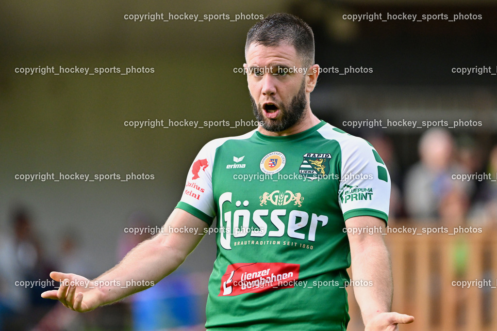 WSG Radenthein vs. SV Rapid Lienz | #18 Uros Palibrk Rapid Lienz, WSG Radenthein vs. SV Rapid Lienz, WSG Radenthein vs. SV Rapid Lienz am 30.08.2025 in Radenthein (Sportplatz Radenthein), Austria, (Photo by Bernd Stefan)