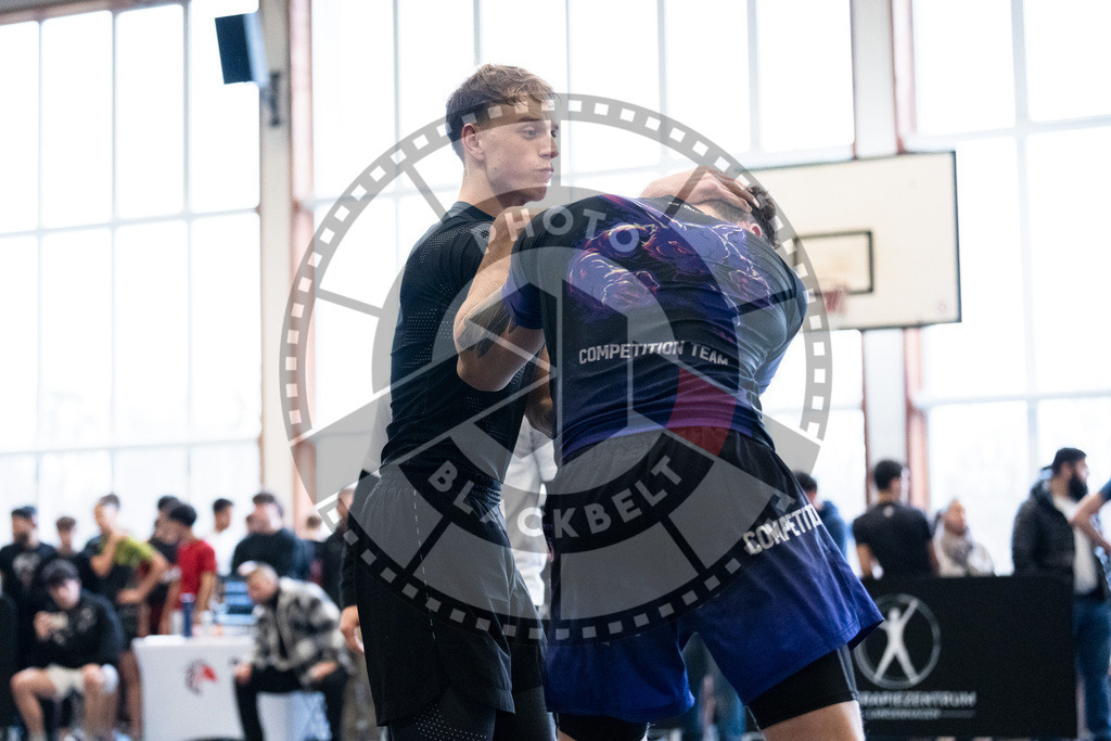 20251129PBB5788 | Fighters compete during the luta livre competition ILLCS XI winter edition on November 29, 2025 in Hannover, Germany.