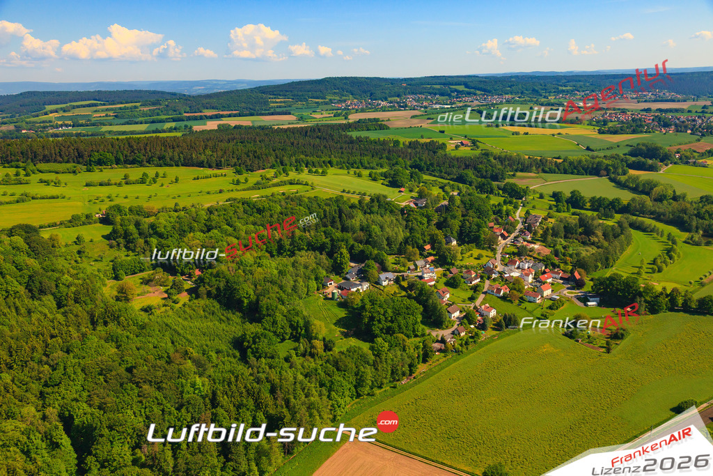 Die Luftaufnahme Nagel - Küps wurde vom UL-Flugzeug (keine Drohne) aus fotografiert.Hohe Druck- Auflösung-die Geschenkidee!