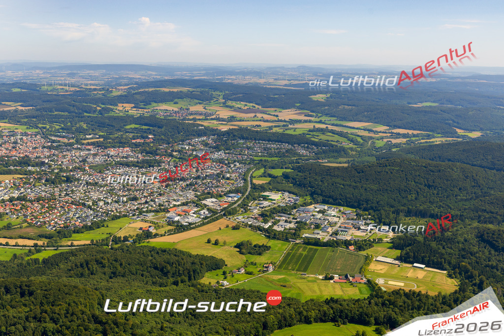 Aschenhütte Bad Driburg Bild- Das Luftbild wurde 2025 vom UL-Flugzeug heraus erstellt ( keine Drohne bzw. Drohnenaufnahme ) - Hochauflösende Luftaufnahme -Nicht vergleichbar mit Google Maps oder Satelittenbilder- Die Geschenkidee !Mit Lizenz und Bildrechte bestellbar - CC