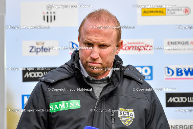 AUT, Admiral Bundesliga, LASK Linz vs SCR Altach | 23.04.2022, Raiffeisen Arena Pasching, AUT, Admiral Bundesliga, LASK Linz vs SCR Altach, im Bild Ludovic Magnin, Trainer SCR Altach (Altach)


// Admiral Bundesliga Match between LASK Linz and SCR Altach in Pasching, Austria on 2022/04/23
