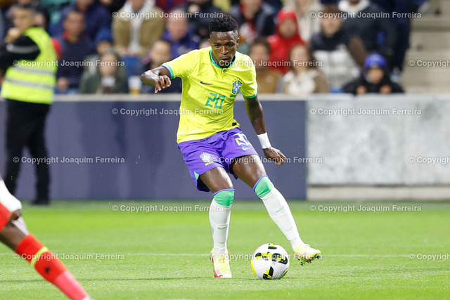 220923bravsgha_0372 | Frankreich Le Havre, 23.09.2022 xabx Nationalteams Freundschaftsspiel Brasilien – Ghana v.l.,Vinicius Junior (Brazil) - Realisiert mit Pictrs.com