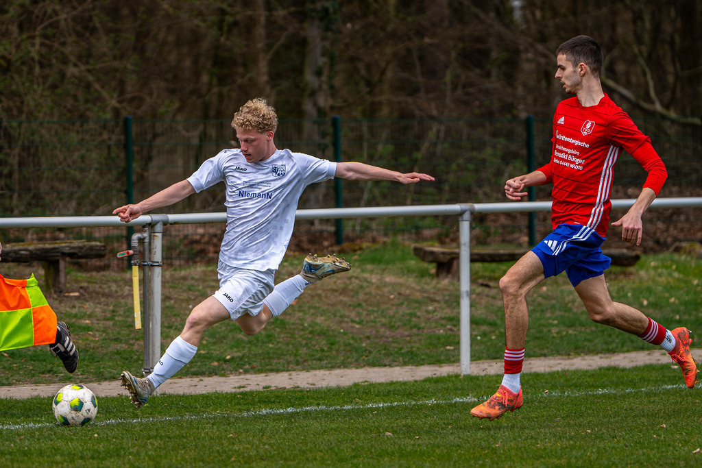 Fußball I Herren I Saison 2025-2026 I Halbfinale Kreispokal VEC I  BW Langförden - TV Dinklage II I 18889 | jns.sportfotos - Realisiert mit Pictrs.com