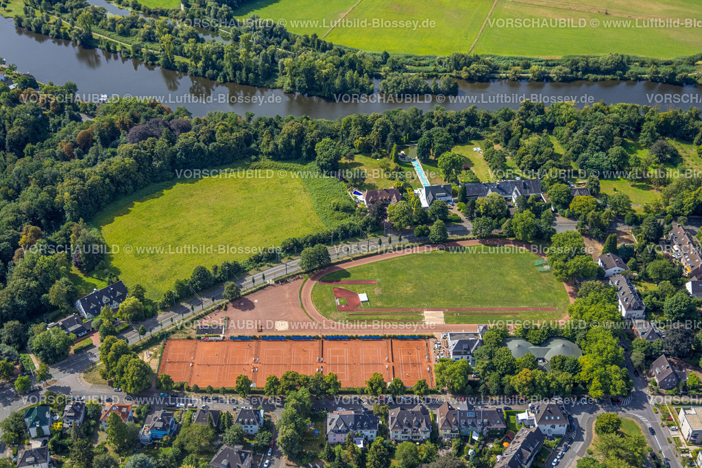 Muelheim220802102 | Luftbild, Sportplatz Kahlenberg, Holthausen - West, Mülheim an der Ruhr, Ruhrgebiet, Nordrhein-Westfalen, Deutschland