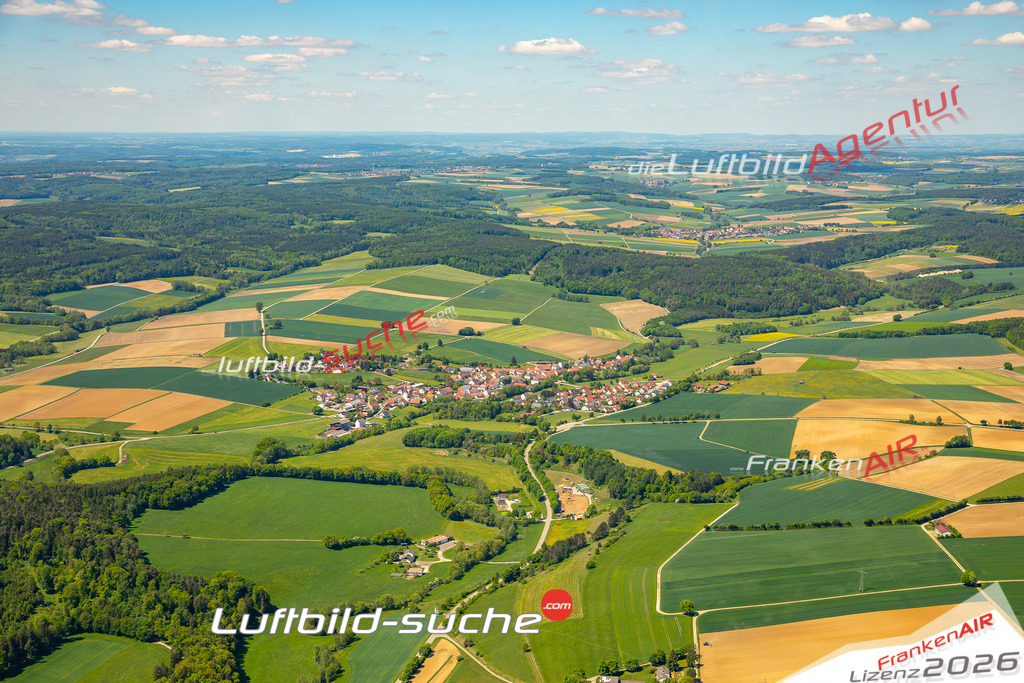 Geschenkidee Gansheim bei Marxheim -Die Luftbildaufnahme wurde 2025 vom UL-Flugzeug heraus erstellt ( keine Drohne ) - Hochauflösende Luftaufnahme -Nicht vergleichbar mit Google Maps oder Satelittenbilder- Die Geschenkidee !Mit Lizenz und Bildrechte bestellbar