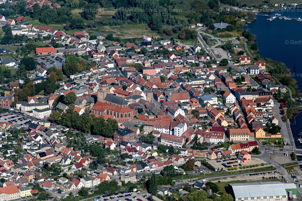 4061052 | WOLGAST 08.09.2021 Stadtansicht vom Innenstadtbereich in Wolgast im Bundesland Mecklenburg-Vorpommern. // City view of the city area of in Wolgast in the state Mecklenburg - Western Pomerania. Foto: Gerhard Launer