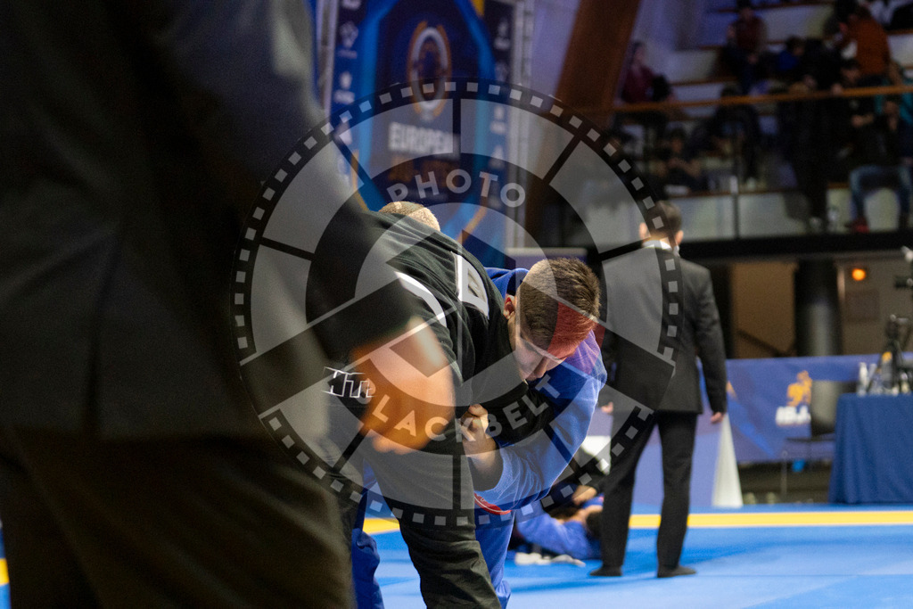 20240119PBB1186 | Fighters compete during the IBJJF European Championship in Paris, France, on January 19, 2024.