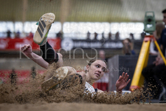 Indoor Meeting Dortmund, 08.02.2026 | DORTMUND, GERMANY - FEBRUARY 8:  Triple jumper Yara Boehmer (Cologne Athletics) during the Indoor Meeting Dortmund at the Helmut-Koernig-Halle on February 8, 2026 in Dortmund, Germany. (Photo by Axel Kohring/Beautiful Sports Int.)