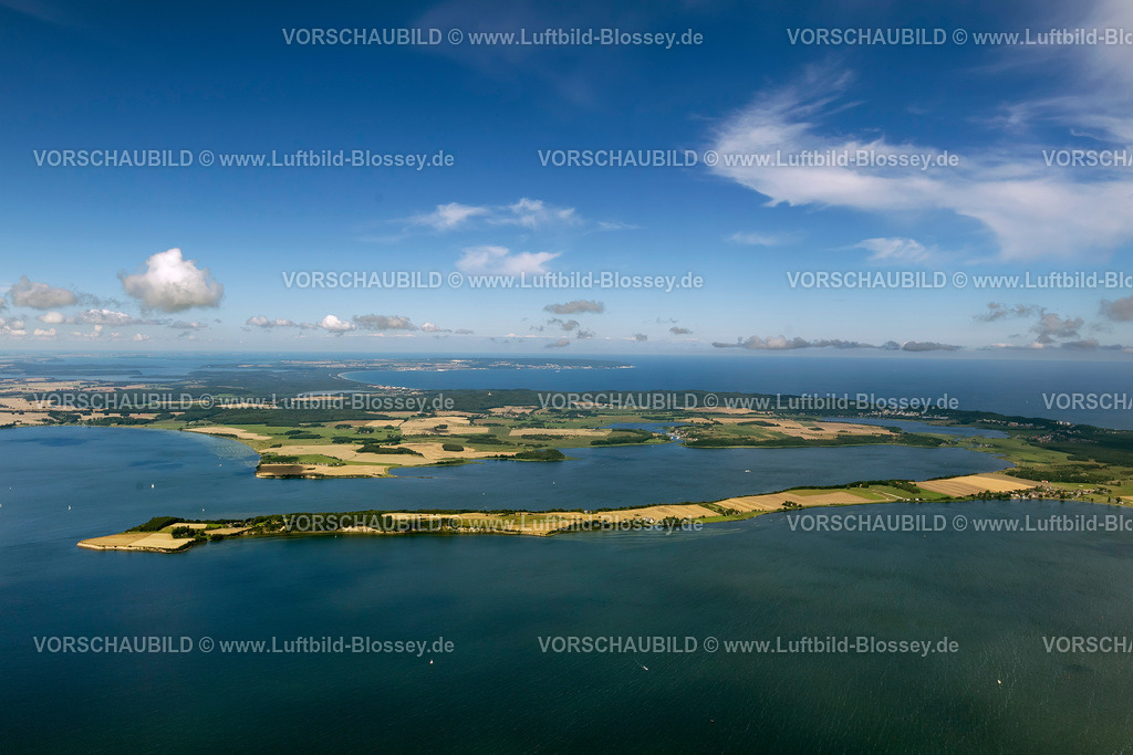 Ruegen12083469Moenchgut | Luftbild, Biosphärenreservat Süd-Ost Rügen, Mönchgut Südpferd, Zickersee,  Gager, Insel Rügen, Mecklenburg-Vorpommern, Deutschland, Europa