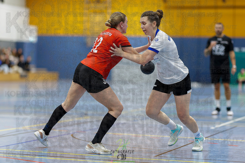 Frauen 2. Bezirksklasse; SG Rechtenbach - HSG Linden II | Frauen 2. Bezirksklasse; SG Rechtenbach - HSG Linden II am 16.11.2025 in Rechtenbach (Sporthalle Rechtenbach)Photo © 2025 - Jörg Heinrich - Realisiert mit Pictrs.com
