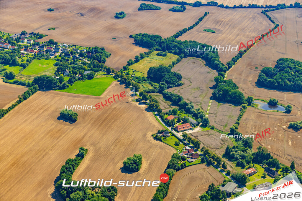 Luftaufnahme Elmenhorst Kalkhorst - Die Luftaufnahme wurde 2025 vom UL-Flugzeug heraus erstellt ( ohne Drohne ) - Hochauflösende Luftaufnahme - für professionelle Ausdrucke geeignet. Die Geschenkidee !Mit Lizenz und Bildrechte bestellbar