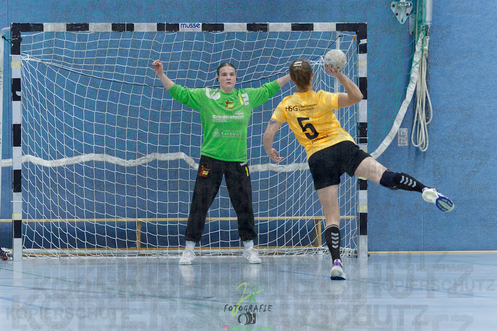 Frauen Oberliga Mitte (HHV); HSG Eibelshausen/Ewersbach - HSG Wettenberg II | Frauen Oberliga Mitte (HHV); HSG Eibelshausen/Ewersbach - HSG Wettenberg II am 13.12.2025 in Steinbrücken (Sporthalle am Hammerweiher)Photo © 2025 - Jörg Heinrich - Realisiert mit Pictrs.com