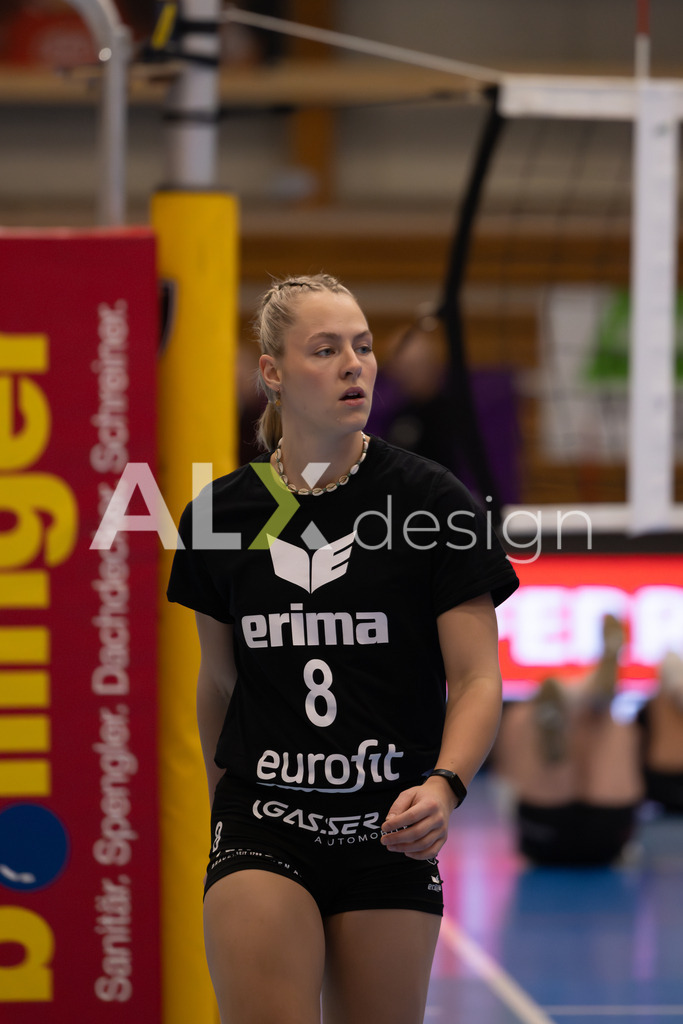 Volleyball I Frauen I Saison 2025-2026 I Volleyball NLA | Women I Round 16 I VC Kanti Schaffhausen - Viteos NUC I 31.01.2026 | 8 Lina-Marie Lieb (DE) (VC Kanti Schaffhausen) – Aussen - Realisiert mit Pictrs.com