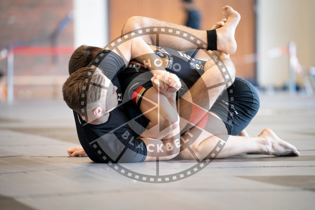 20240309PBB7393 | Fighters compete during the International Luta Livre (ILLCS) Spring Championship in Hannover, Germany, on March 9, 2024.