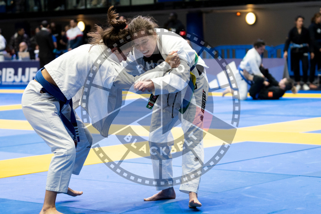 20240121PBB5031 | Fighters compete during the second day of the IBJJF European Championship in Paris, France, on January 21, 2024.