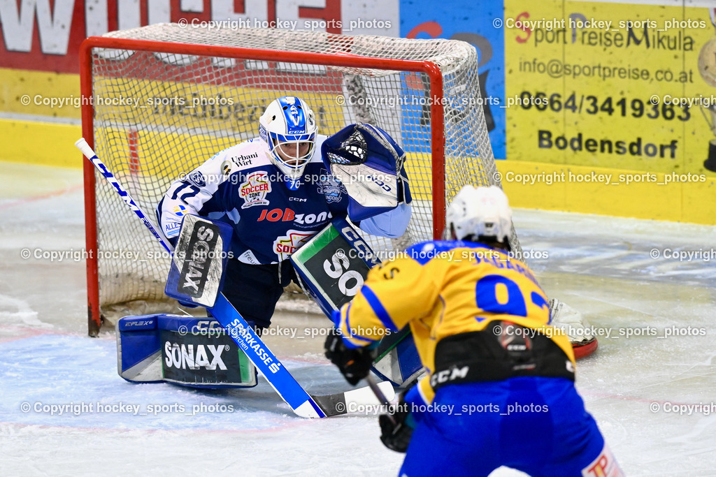 ESC Steindorf vs. EHC Althofen 8.3.2024 | #72 Moser Lucas ESC Steindorf, ESC Steindorf vs. EHC Althofen 8.3.2024, ESC Steindorf vs. EHC Althofen am 08.03.2024 in Steindorf (Ossiachersee Halle), Austria, (Photo by Bernd Stefan)