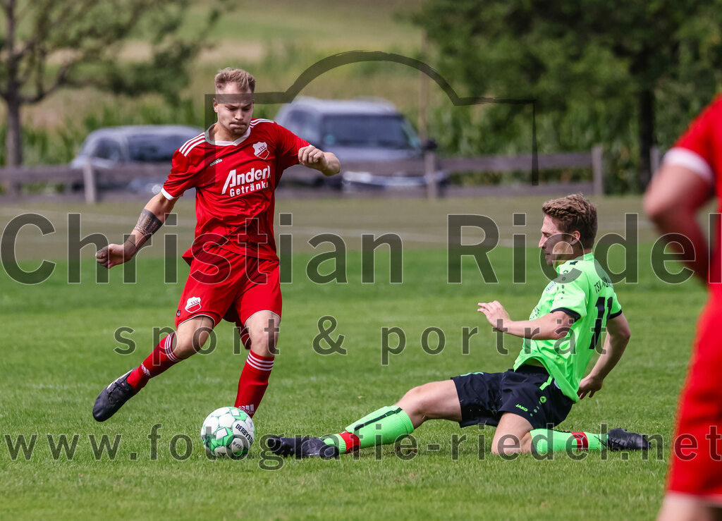 2023-09-03_064_TSV_Oberpframmern_II_gegen_TSV_Hohenbrunn_II | Oberpframmern, Deutschland, 03.09.2023:
Fußball, B-Klasse 2023 / 2024, 3. Spieltag, TSV Oberpframmern II gegen TSV Hohenbrunn II, Endergebnis: 0:2

+o14+, Philip Hoffmann (TSV Hohenbrunn, #11)

Foto: Christian Riedel / fotografie-riedel.net