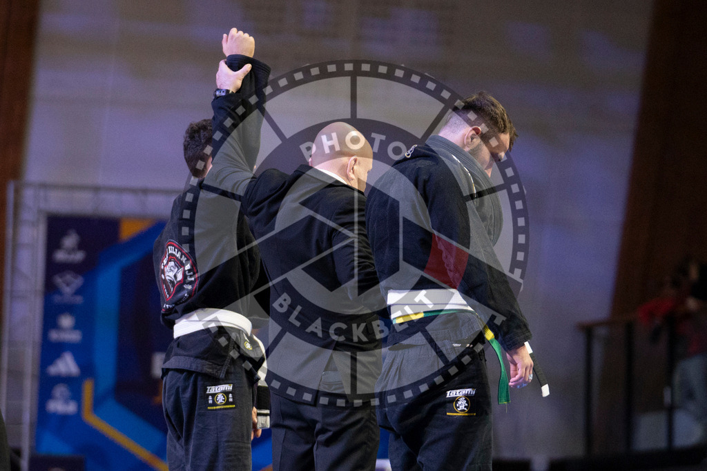 20240119PBB0418 | Fighters compete during the IBJJF European Championship in Paris, France, on January 19, 2024.