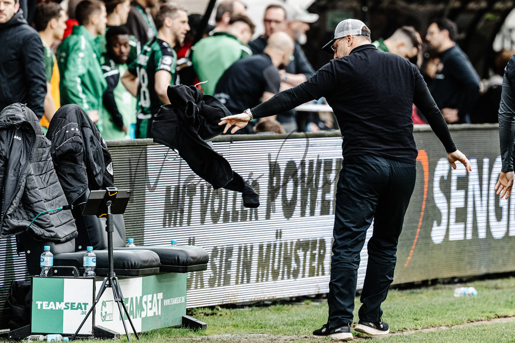 3. Liga, Saison 2023/24, 31. Spieltag: SC Preußen Münster - Dynamo Dresden | Münster, 30.03.2024: 3. Liga, 31. Spieltag, SC Preußen Münster gegen Dynamo Dresden im LVM-Preußenstadion in Münster. Foto: sportfotografie.ms | Markus Paletta - Realisiert mit Pictrs.com