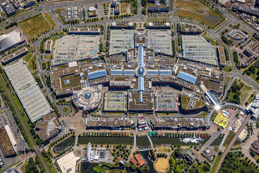 Oberhausen230704679 | Luftbild, Westfield Centro Einkaufszentrum, Neue Mitte, Borbeck, Oberhausen, Ruhrgebiet, Nordrhein-Westfalen, Deutschland