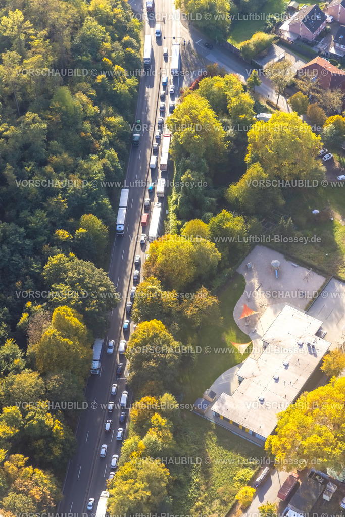 Gladbeck221005648 | Luftbild, Neubau Kindergarten Superhelden, Uhlandstraße, Essener Straße Bundesstraße B224, Butendorf, Gladbeck, Ruhrgebiet, Nordrhein-Westfalen, Deutschland