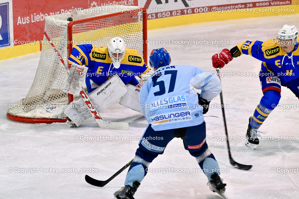 ESC Steindorf vs. EHC Althofen 4.11.2023 | #31 Horn Fabian, #57 Wilfan Franz, #18 Isopp Maximilian