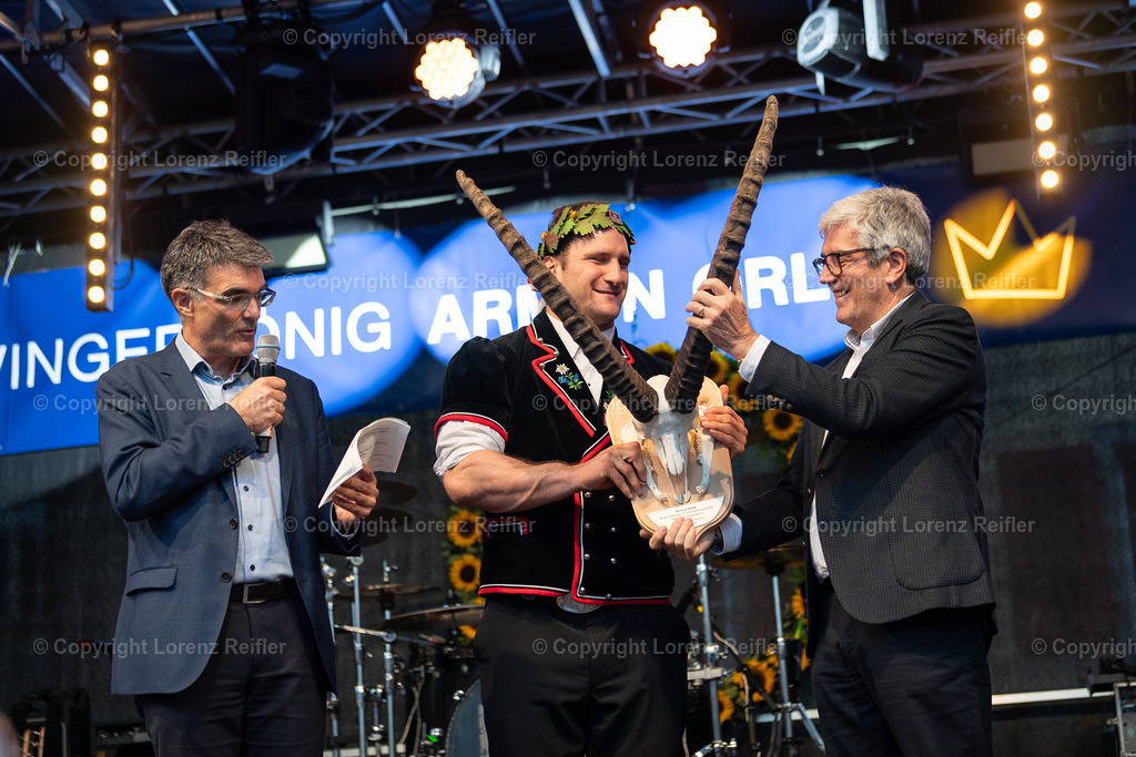 Schwingen -  ESAF Empfang Schwingerkönig 2025 | Maienfeld, 3.9.25, Schwingen - ESAF Empfang Schwingerkönig.