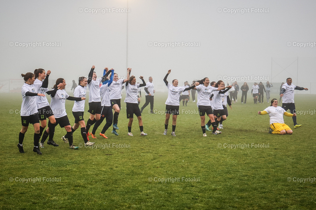 A-BINDER_20240601_0074 | St.Stefan,AUSTRIA,01.June.24 - SOCCER - Zaunergroup OOE Ladies Cuo, LASK vs FCPS. Image shows the rejoicing of Kematen.Photo: Sportmediapics.com/ Manfred Binder