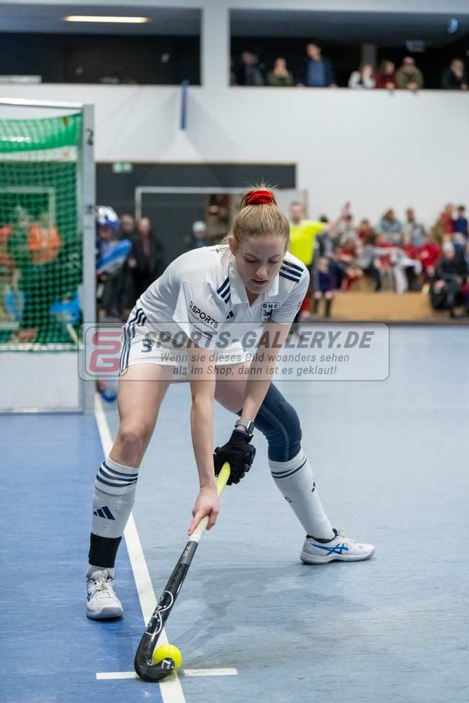 HK_20250111_101460 | 1. Bundesliga Halle Damen Düsseldorfer Hc - Club Raffelberg am 11.1.2025 Halle DHC, Düsseldorf ,