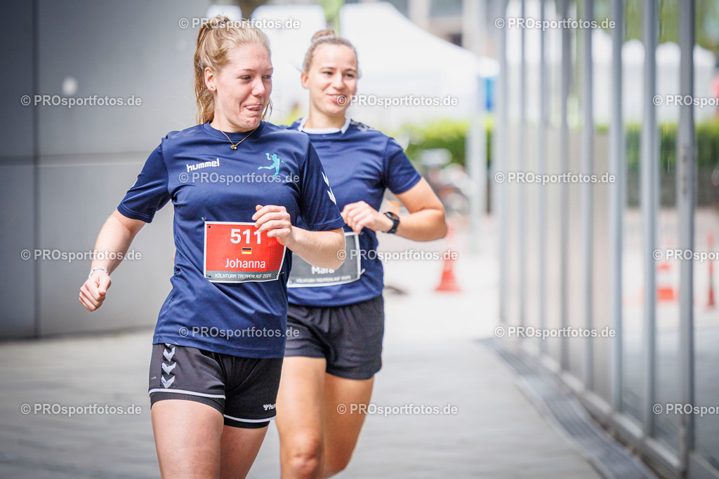 KölnTurm Treppenlauf; Köln, 03.08.2025 | Impressionen vom KölnTurm Treppenlauf am 03.08.2025 in Köln (Nordrhein-Westfalen). 