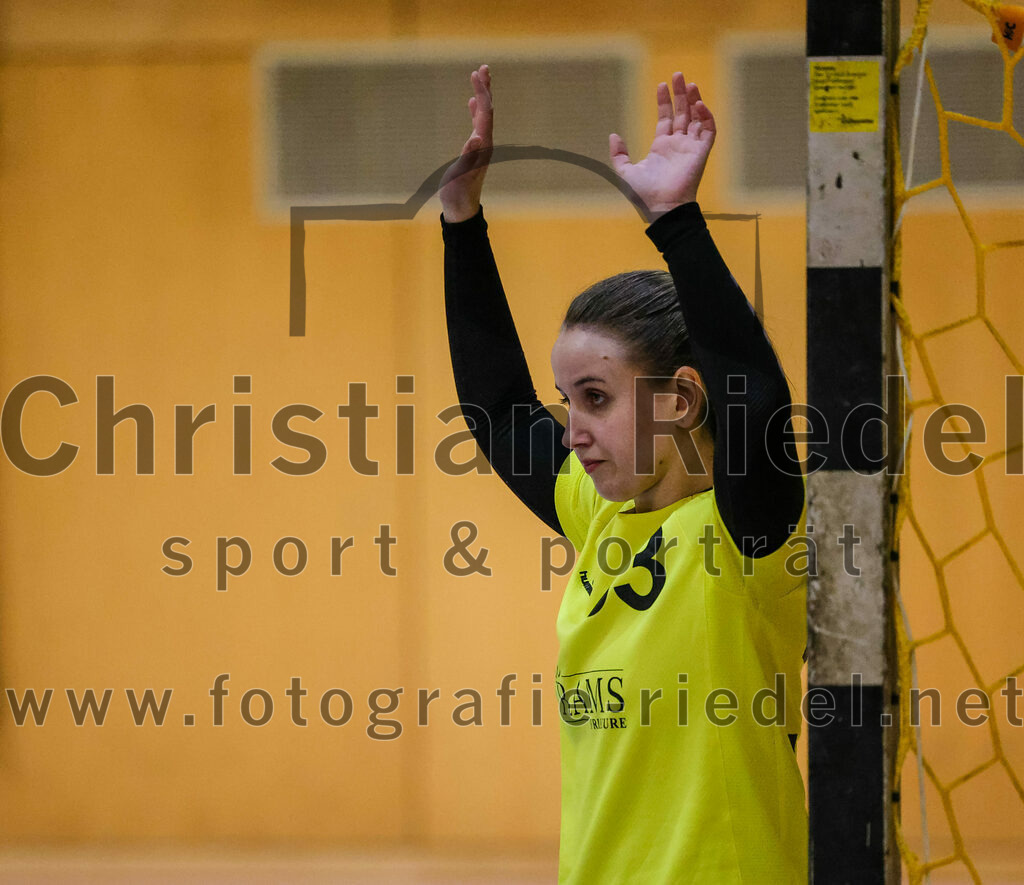 2024-02-10_083_SpVgg_Altenerding_gegen_SVA_Palzing | Erding, Deutschland, 10.02.2024:
Handball, Bezirksoberliga Frauen Altbayern 2023 / 2024, 14. Spieltag, SpVgg Altenerding gegen SVA Palzing, Endergebnis: 27:28

Torfrau Sandra Huber (SVA Palzing, #33)

Foto: Christian Riedel / fotografie-riedel.net