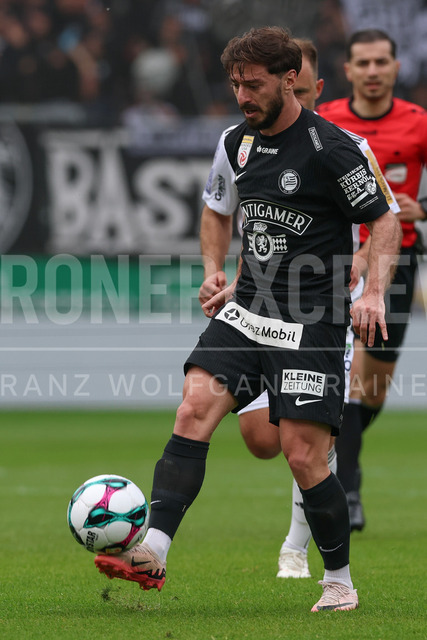 SK Puntigamer Sturm Graz vs TSV Egger Glas Hartberg – Championship Group    | Graz, Austria, 12.Apr.26 - SOCCER - ADMIRAL Bundesliga, SK Puntigamer Sturm Graz vs TSV Egger Glas Hartberg. The image shows Otar Kiteishvili (STU).    