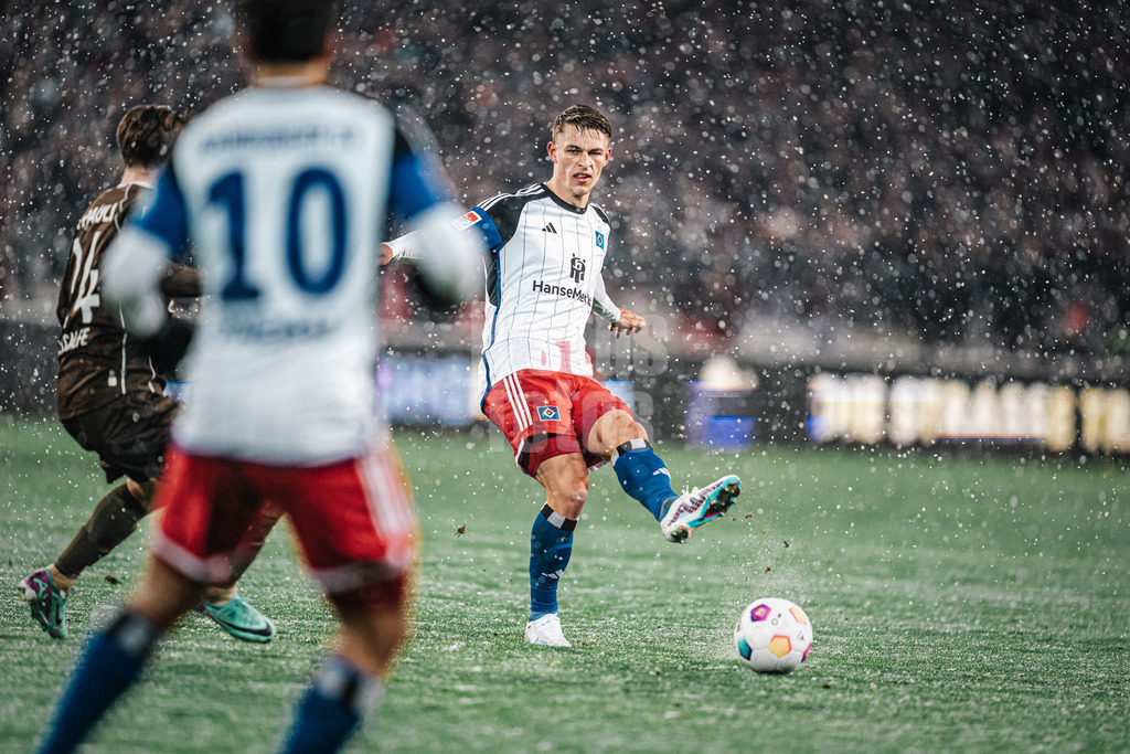 Fußball | Männer | Saison 2023/2024 | 2. Fußball-Bundesliga | 15. Spieltag | FC St. Pauli vs. Hamburger SV | 01.12.2023 | sportfotografie mit justus stegemann