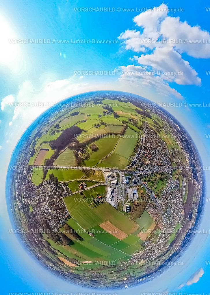 Hamm230220021KAR_WerlerStrasse | Luftbild, Werler Straße, Konrad-Adenauer-Realschule, Einkaufszentrum Heideweg, Stadtbezirk Rhynern, Hamm, Ruhrgebiet, Nordrhein-Westfalen, Deutschland