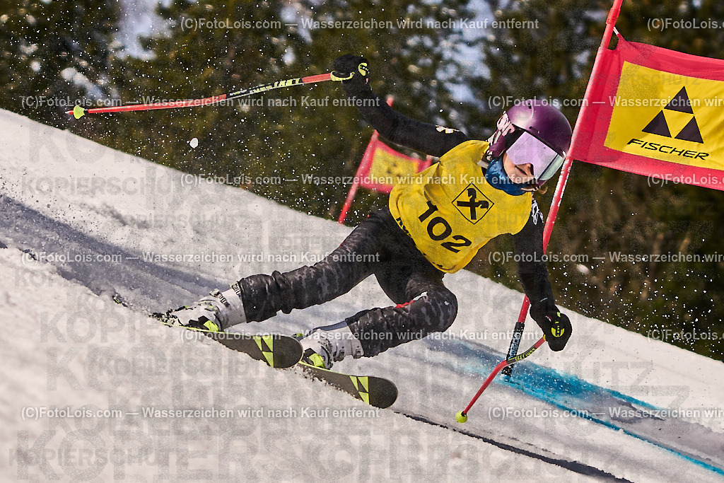 ALP5354_Steir-KINDER-LM_RTL_Loser_Angerer Isabell | (C)FotoLois.com, Alois Spandl. SteirerSki KINDER-Cup Riesentorlauf-Landesmeisterschaft am Sandling/Loser in Altaussee, So 25. Februar 2024.