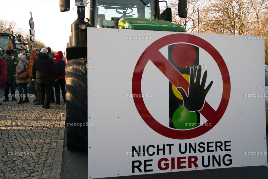 Bauernprotest Berlin am 8. Januar 2024 (2) | Bauerndemonstration