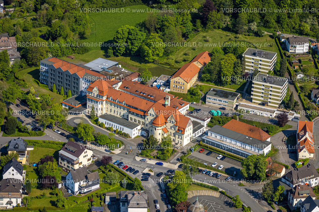 Arnsberg230500494 | Luftbild, Marienhospital Klinikum Arnsberg, Arnsberg, Sauerland, Nordrhein-Westfalen, Deutschland