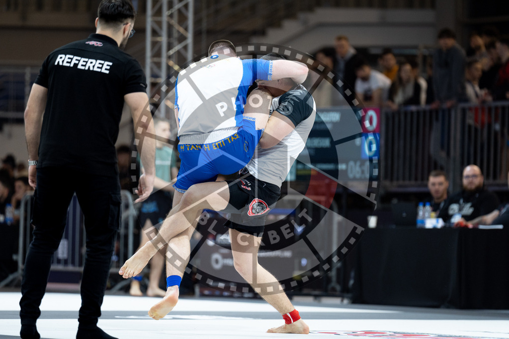 20260214PBB1240 | Fighters compete during the ADCC European Trials  competition day 1 in Belgrade, Serbia, on February 14, 2026.