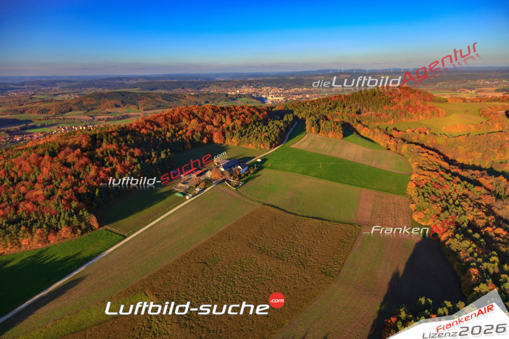 Die Luftaufnahme Kordigast - Weismain wurde 2017 mittels Flugzeug (keine Drohne) erstellt. Perfekte Schärfe und Druck- Auflösung- Garantiert!