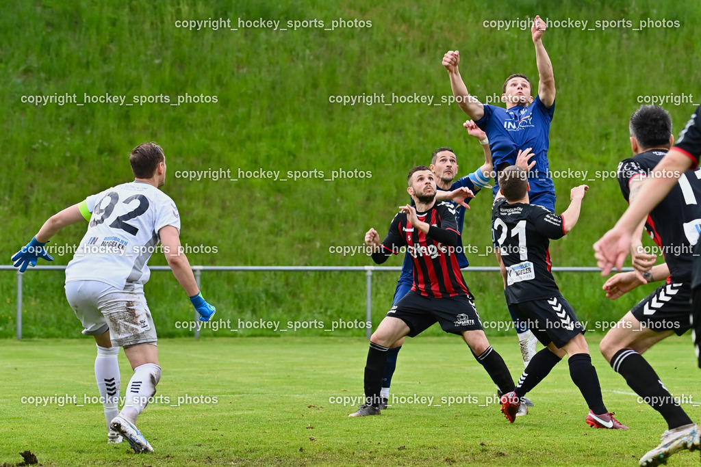 ESV Admira vs. ATUS Velden 20.5.2023 | #92 Patrick Gailer, #15 Manuel Wallner, #5 Christoph Puschnig, #20 Alessandro Kiko, #21 Jakov Ladasic