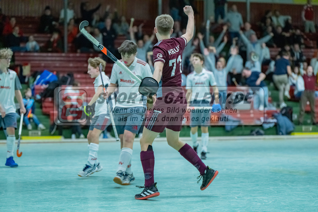 HK_20240225_108655 | Spiel um Platz 3 Deutsche Meisterschaft MU14 am 25.2.2024 Halle RW Köln, Köln ,