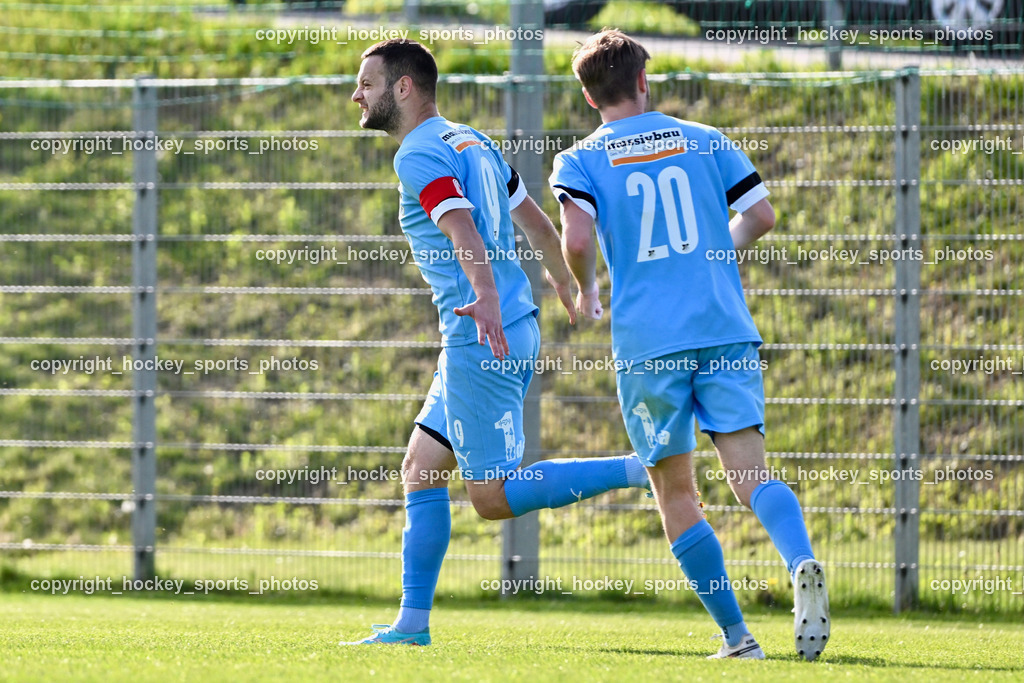 SC Landskron vs. SVG Bleiburg | #9 Adnan Besic SVG Bleiburg, #20 Jan Micheu SVG Bleiburg, SC Landskron vs. SVG Bleiburg, SC Landskron vs. SVG Bleiburg am 28.04.2024 in Villach (Sportzentrum Landskron), Austria, (Photo by Bernd Stefan)