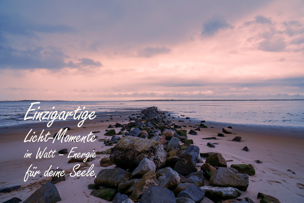 Meer Kalender 2026 - Nordseemotiv mit Text | Gestalten Sie Ihr Zuhause mit einzigartigen Bildern von Ostsee u. Nordsee – als Leinwandbild, Acryl, Alu-Dibond oder FineArt Hahnemühle, individuell anpassbar.