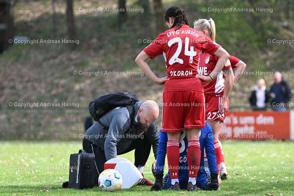Fußball I Frauen I Saison 2024-25 I Oberliga I FC Jesteburg-Bendestorf - SpVg Aurich Frauen I 13.4.2025 | a-hannig - Realisiert mit Pictrs.com