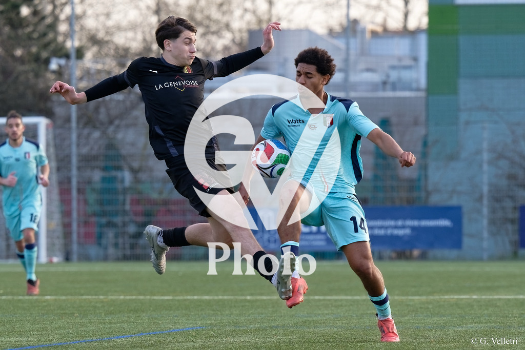 AS Charmilles v CS Italien  - 2ème ligue  | Geneva, Switzerland - March 08 : during the 2ème ligue  match between AS Charmilles and CS Italien  at Centre sportif des Bois-des-Freres on March 08 , 2026 in Geneva, Switzerland.