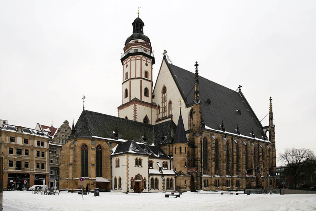 Foto: Leipzig - Thomaskirche | Das Team hinter BILDLEXIKON LEIPZIG bündelt historische wie aktuelle Informationen über die Stadt Leipzig in Text und Bild auf einer Plattform und stellt diese der interessierten Öffentlichkeit zur Verfügung.