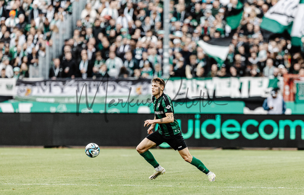 3. Liga, Saison 2023/24, 31. Spieltag: SC Preußen Münster - Dynamo Dresden | Münster, 30.03.2024: 3. Liga, 31. Spieltag, SC Preußen Münster gegen Dynamo Dresden im LVM-Preußenstadion in Münster. Foto: sportfotografie.ms | Markus Paletta - Realisiert mit Pictrs.com