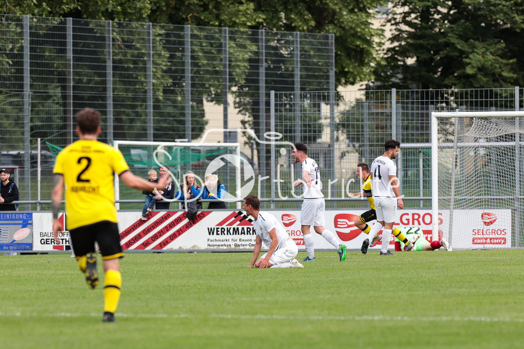 SpVgg Lagerlechfeld - BC Aichach | Jubel nach 2-0