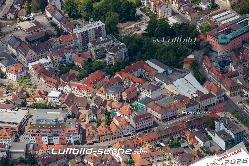 Aktuelles Luftbild von endresstrasse ansbach - Die Luftaufnahme wurde 2020 mittels UL-Flugzeug erstellt ( keine Drohne ) - hochauflösende Kamera-Systeme von  Canon -Beste Qualität - Für grossformatige Ausdrucke geeignet. Die Geschenkidee !
